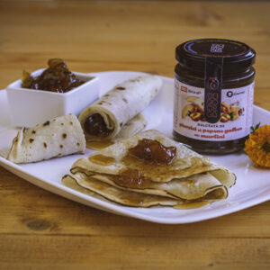 dulceata de piersici si pepene galben cu martini