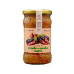 salata de vinete cu ardei copti