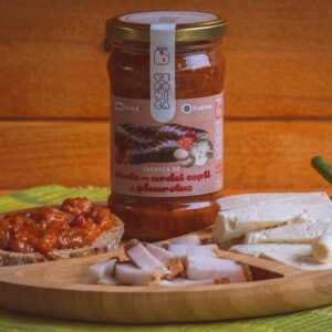 zacusca de vinete cu ardei copti